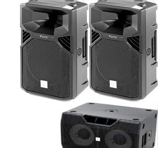 Højtaler Pakketilbud OP TIL 100 personer