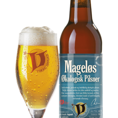 Mageløs Økologisk Pilsner, Fustage 25 L