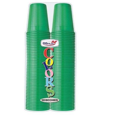 100 X bæger grøn 20 Cl.