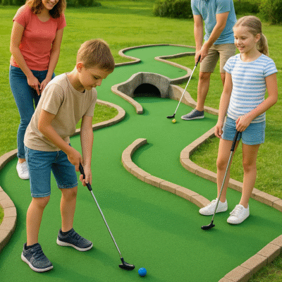 Minigolf baner til udlejning